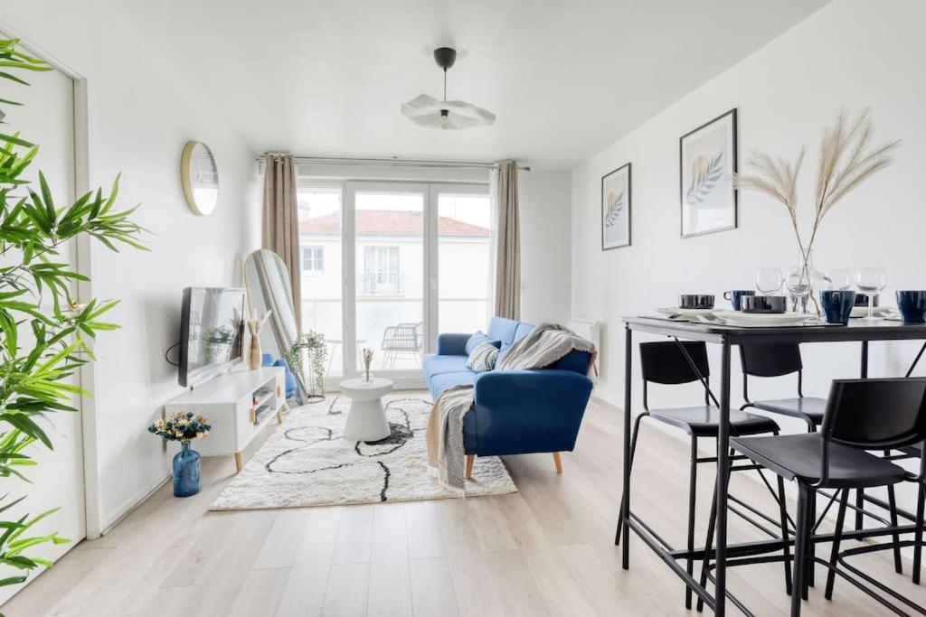 Le Majestic Blue - Metro 8/Hopital Henri Mondor Creteil Bagian luar foto
