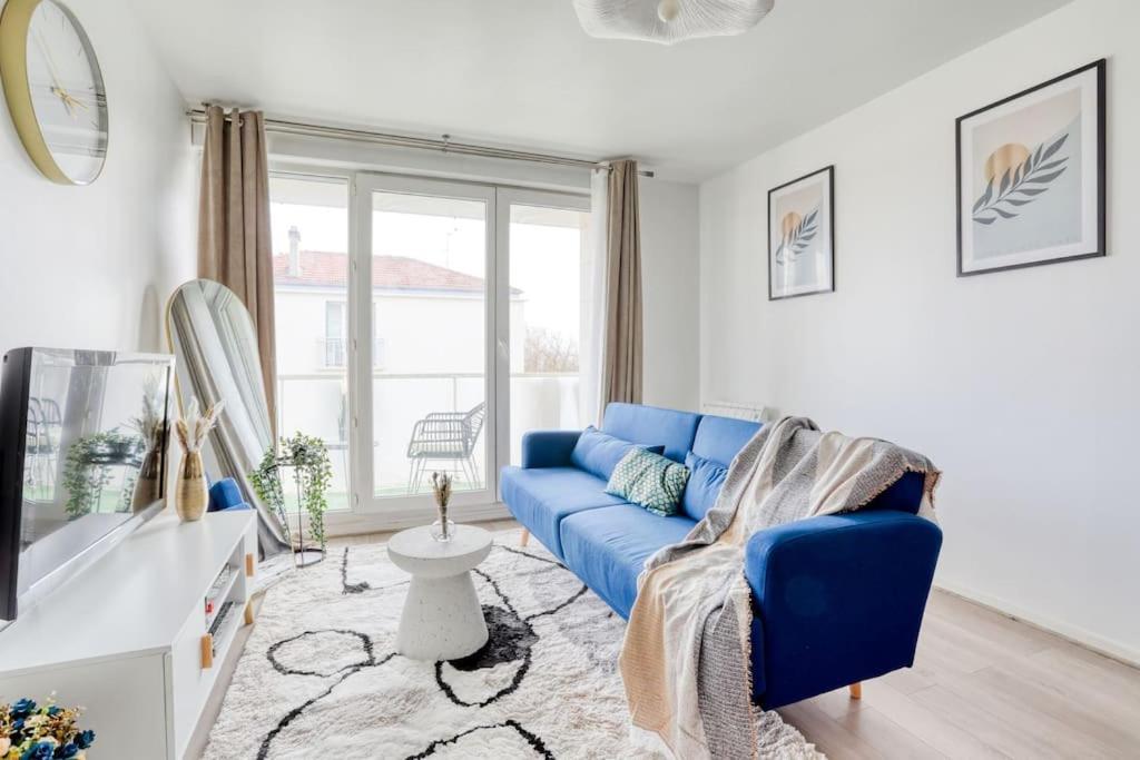 Le Majestic Blue - Metro 8/Hopital Henri Mondor Creteil Bagian luar foto